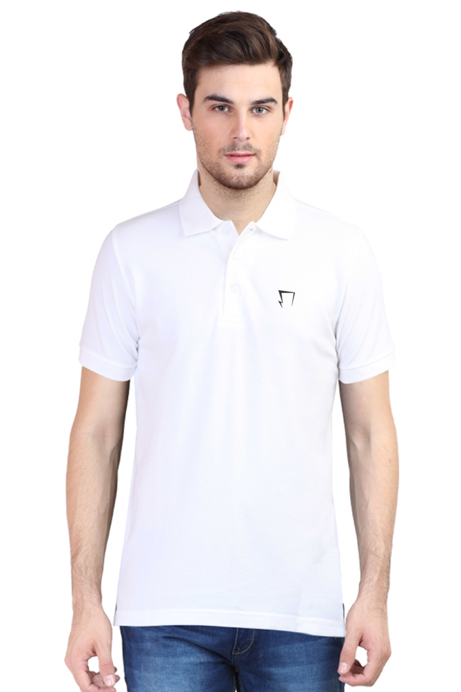 Premium White Polo T-Shirt