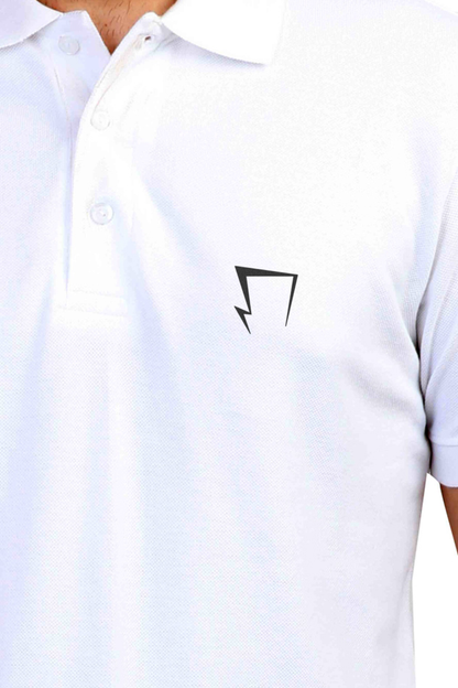 Premium White Polo T-Shirt