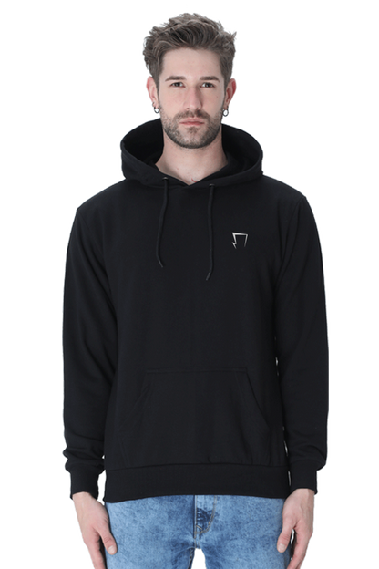 Premium Black Solid Hoodie