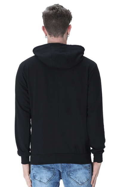 Premium Black Solid Hoodie