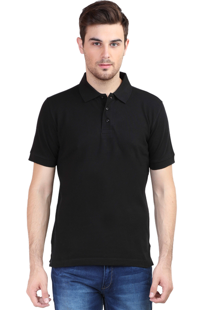 Premium Black Polo T-Shirt